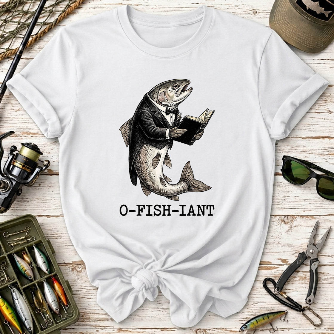 O-FISH-IANT Fish in a Tuxedo T-Shirt