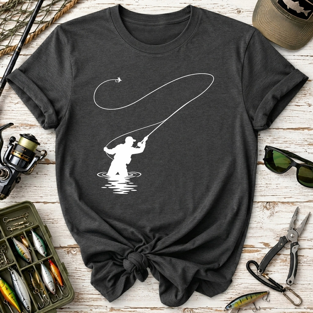 Casting Line Fly Fishing T-Shirt
