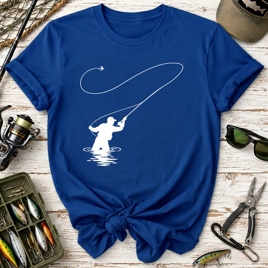 Casting Line Fly Fishing T-Shirt