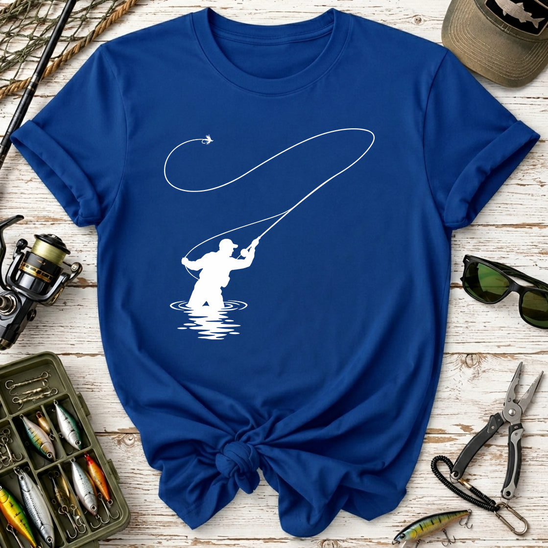 Casting Line Fly Fishing T-Shirt