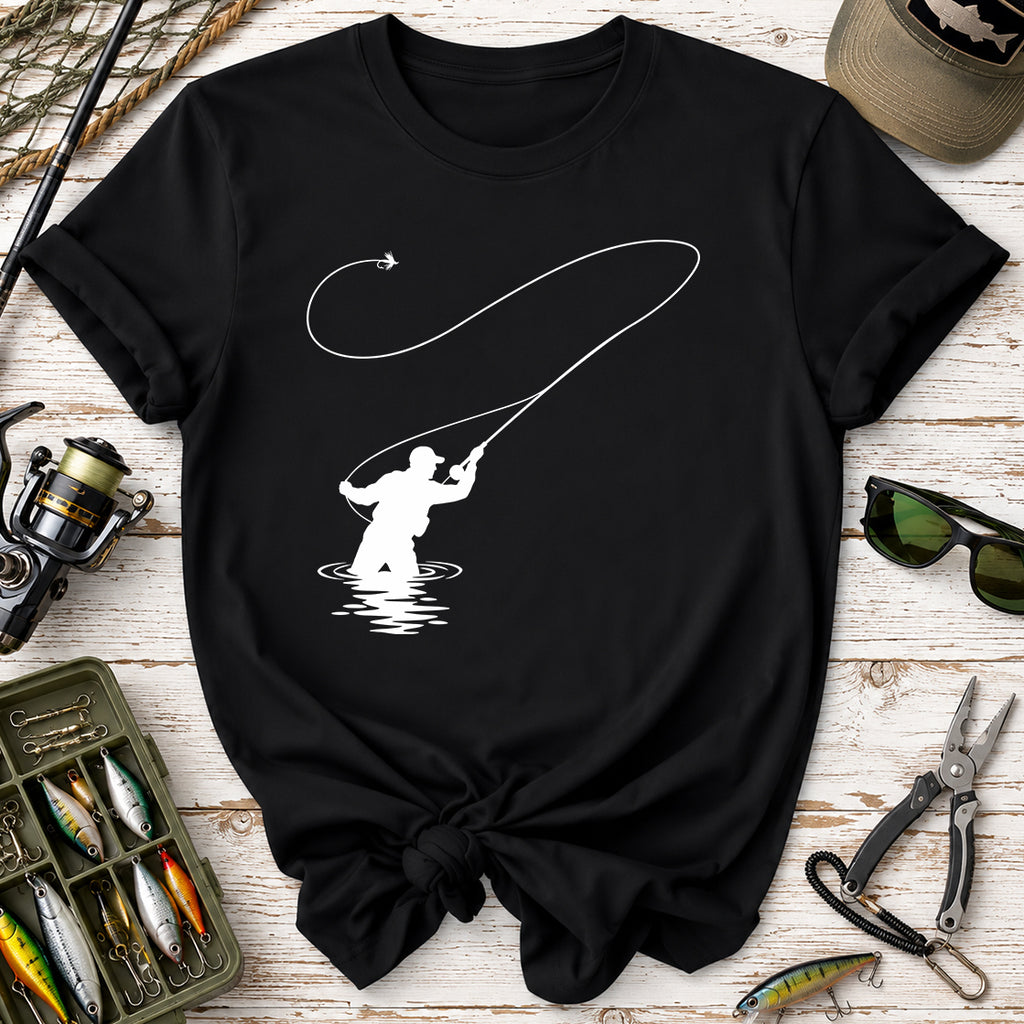 Casting Line Fly Fishing T-Shirt