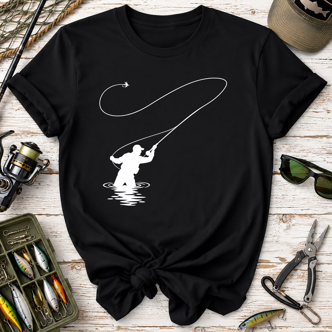 Casting Line Fly Fishing T-Shirt