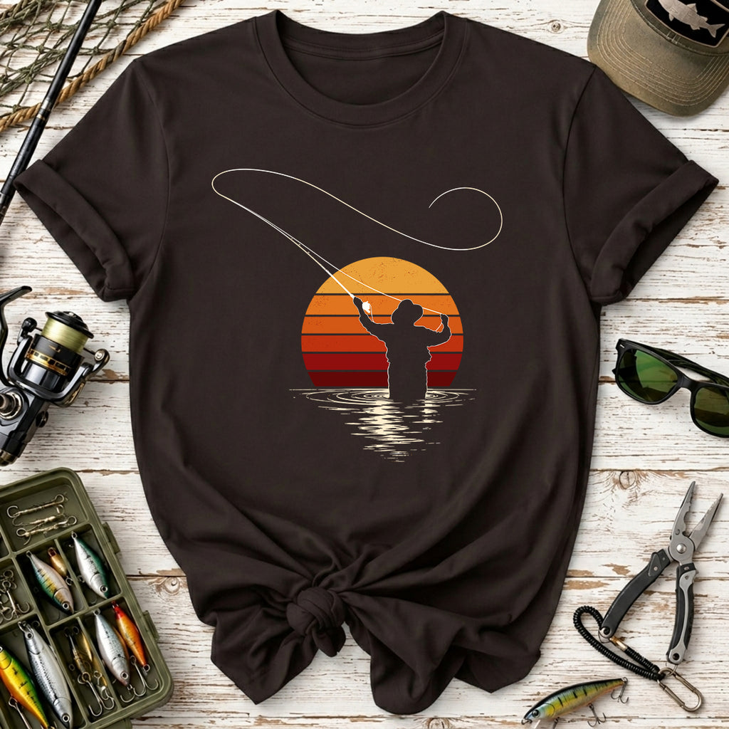 Fly Fishing Silhouette T-Shirt