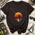 Fly Fishing Silhouette T-Shirt