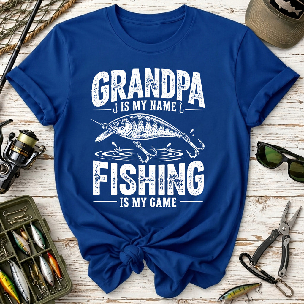 Grandpa Fishing T-Shirt