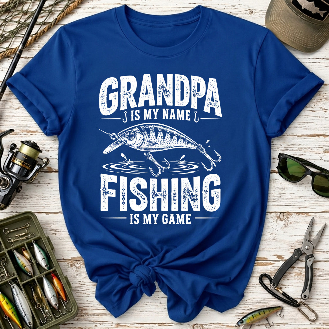 Grandpa Fishing T-Shirt