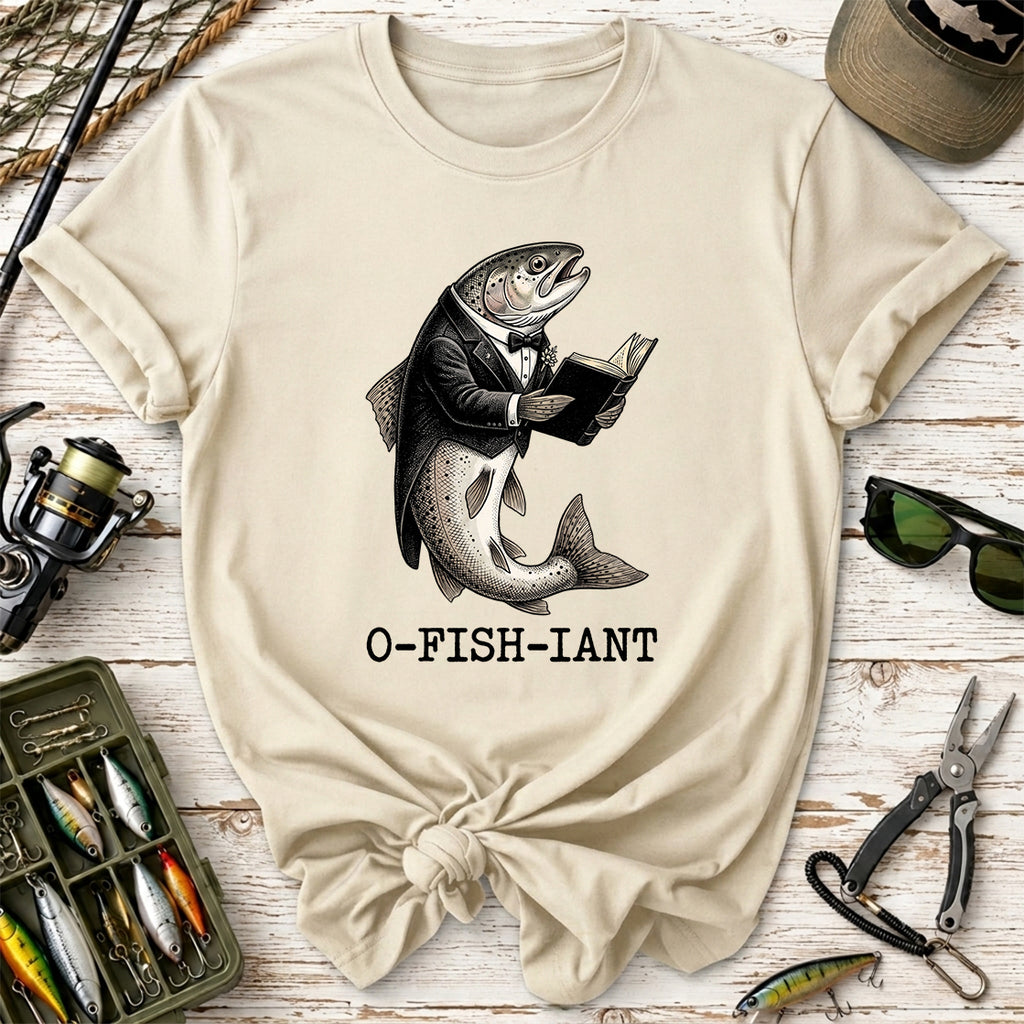 O-FISH-IANT Fish in a Tuxedo T-Shirt