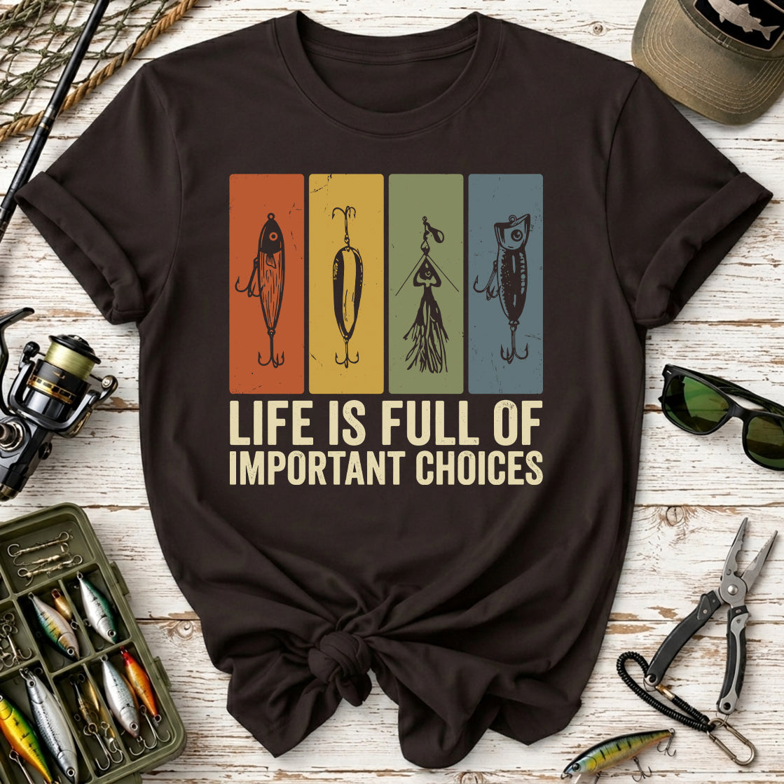 Fishing Lures Graphic T-Shirt