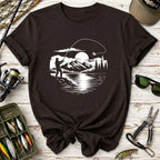 Fly Fishing Sunset T-Shirt