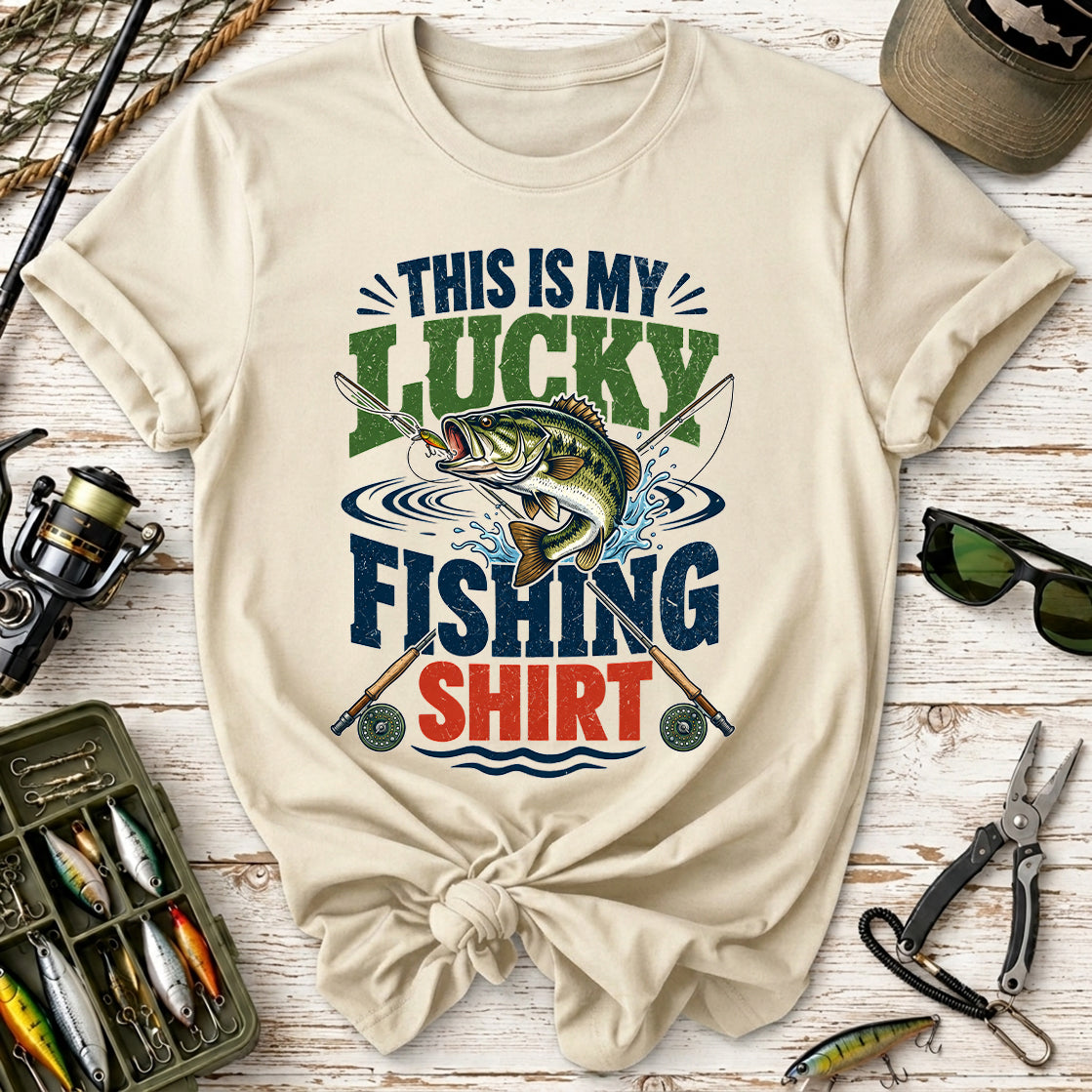 This Is My Lucky Fishing Shirt T-Shirt
