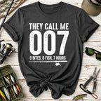 They Call Me 007 Fishing T‑Shirt