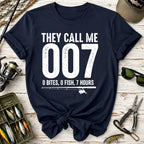 They Call Me 007 Fishing T‑Shirt