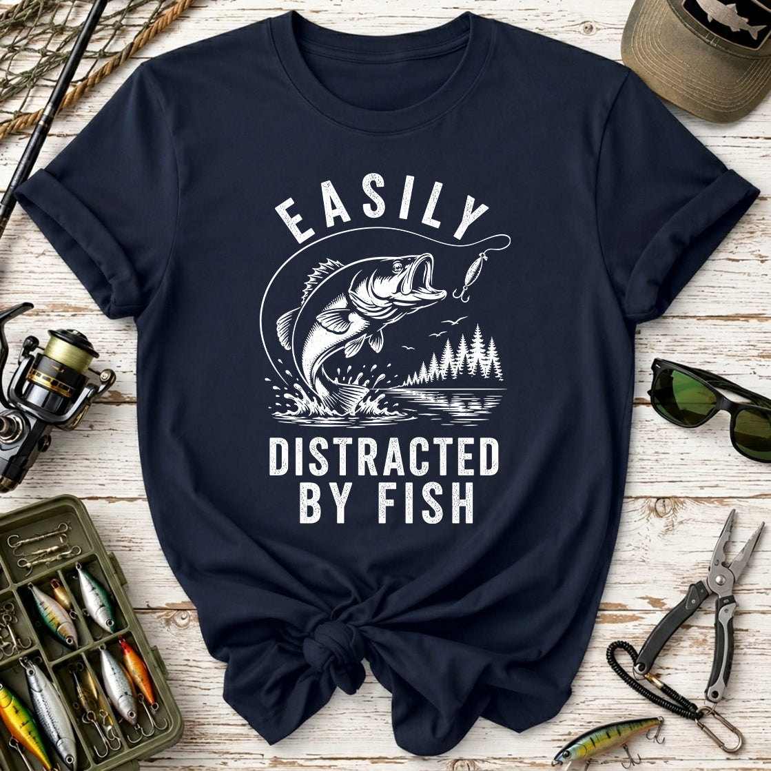Easily Distracted By Fish T-Shirt
