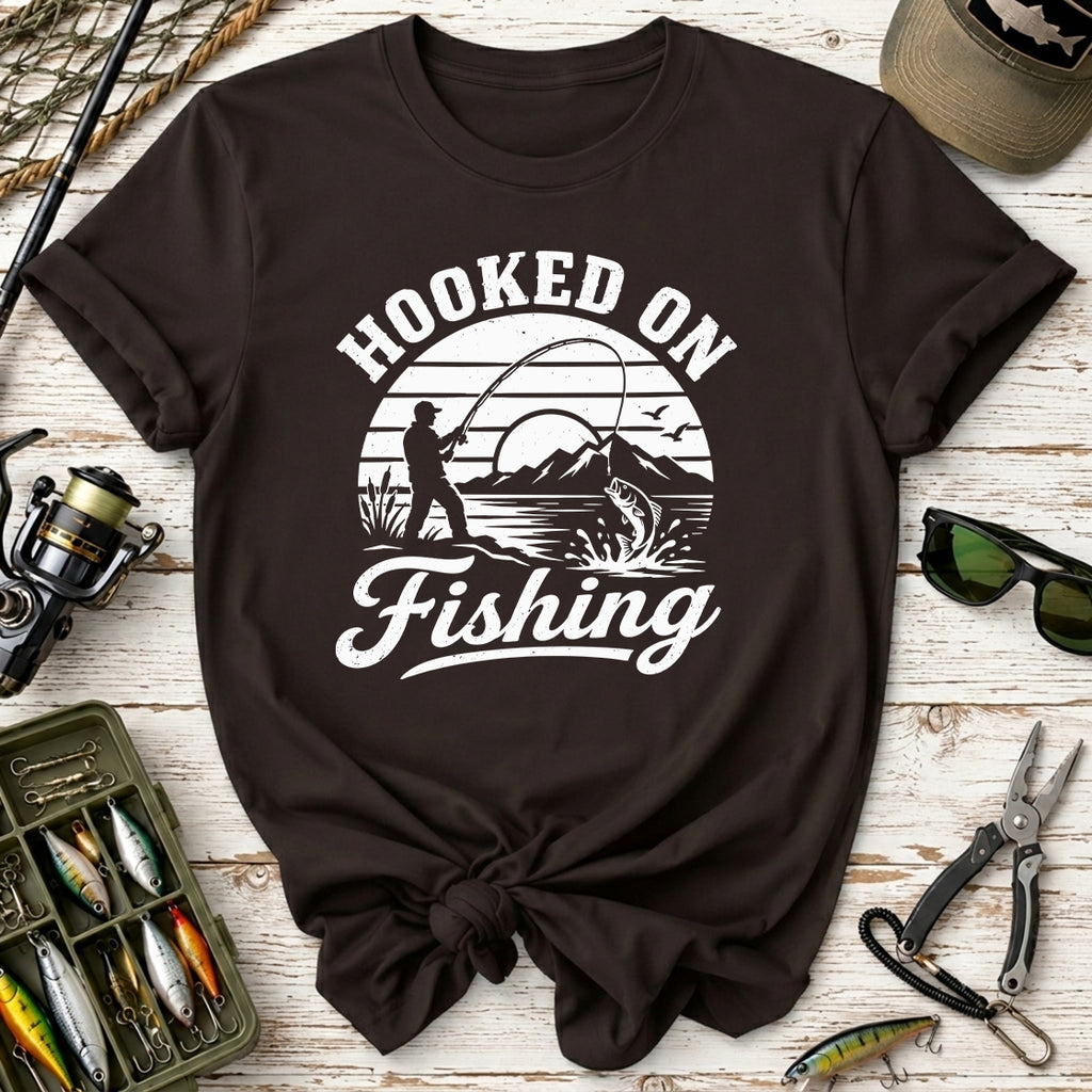Hooked On Fishing T-Shirt