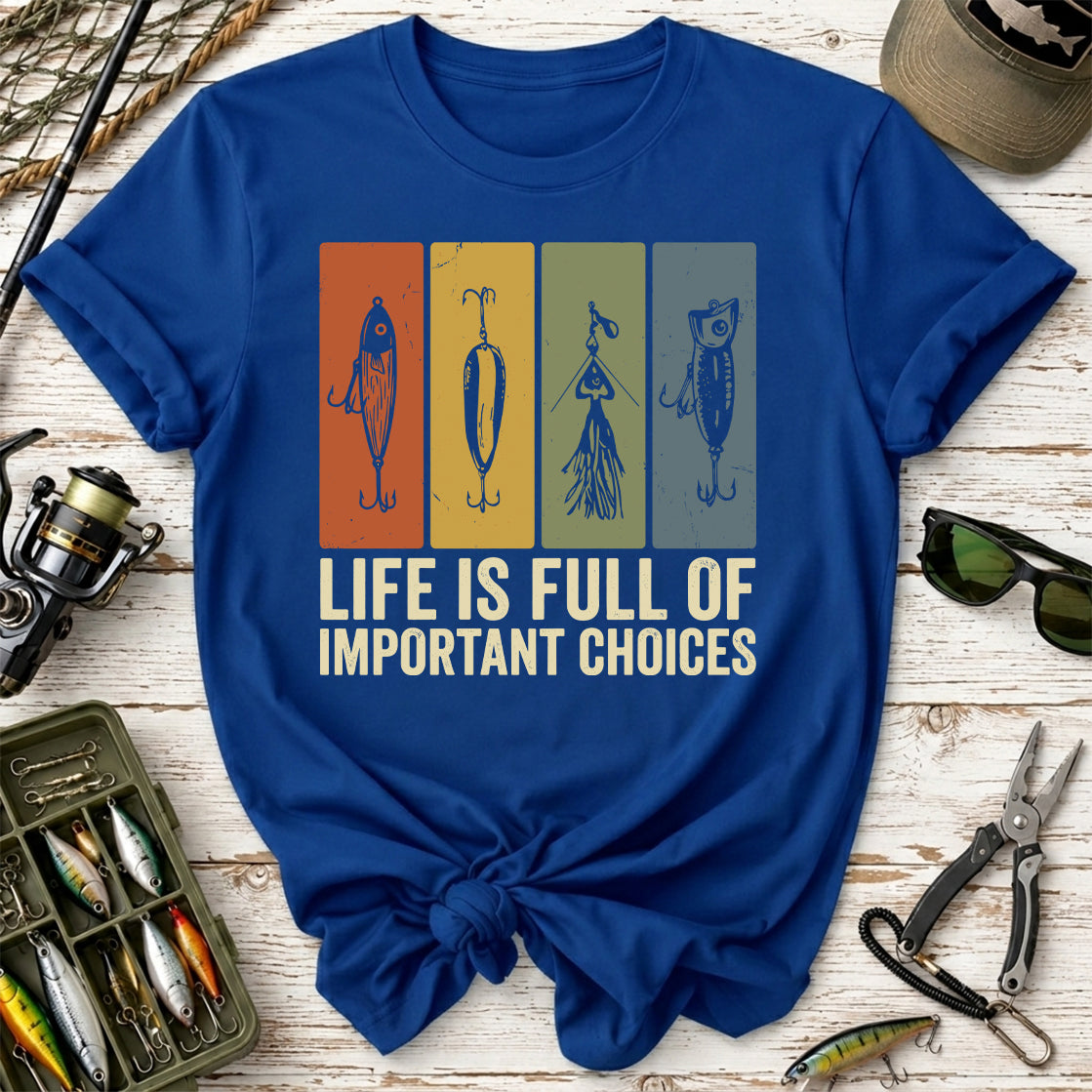 Fishing Lures Graphic T-Shirt