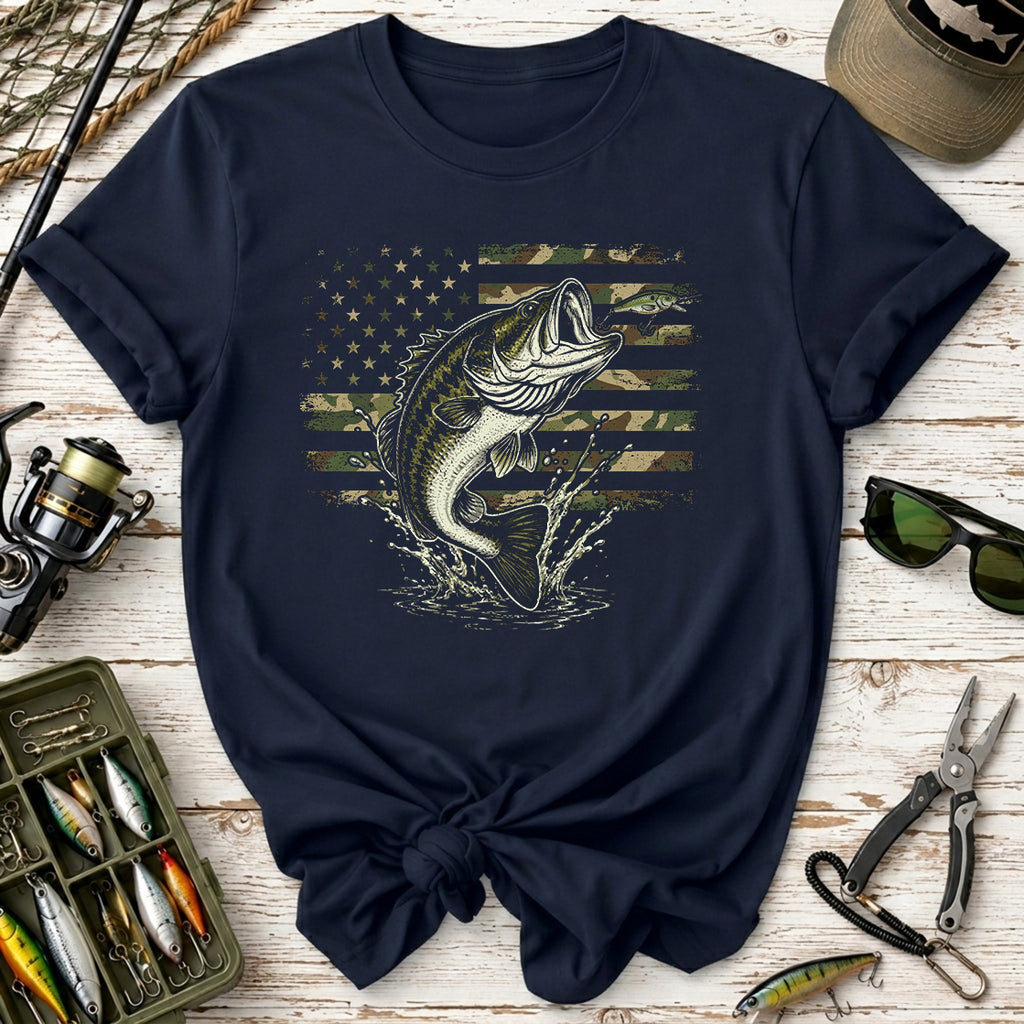 American Bass Fishing T-Shirt