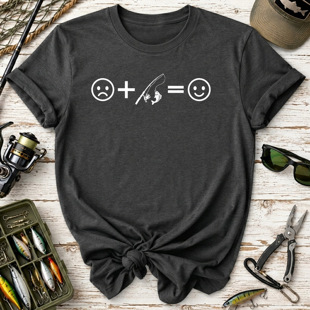 Fishing = Happiness T‑Shirt