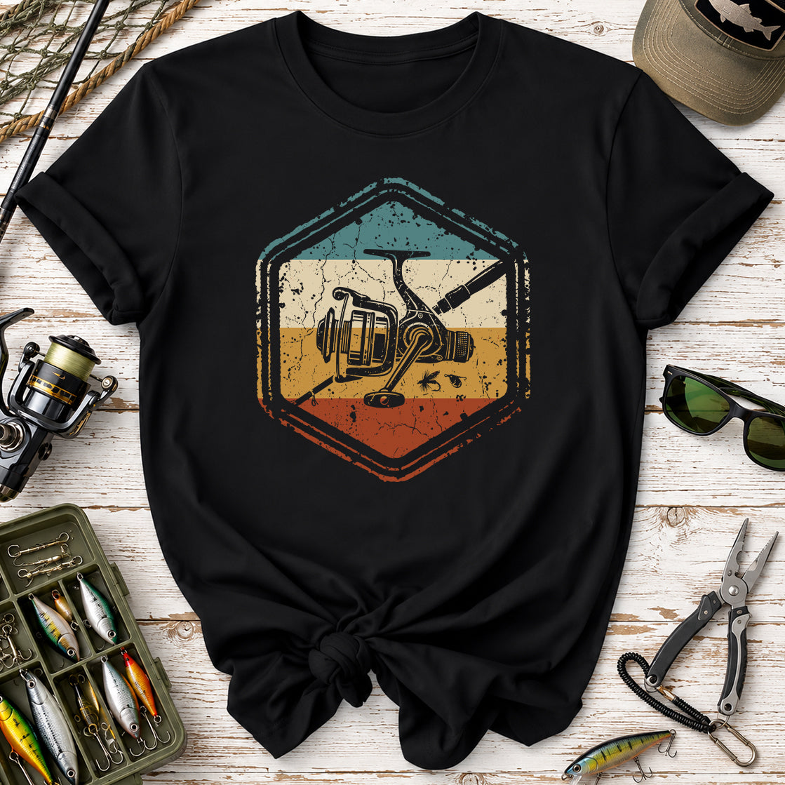 Vintage Fishing Reel T‑Shirt
