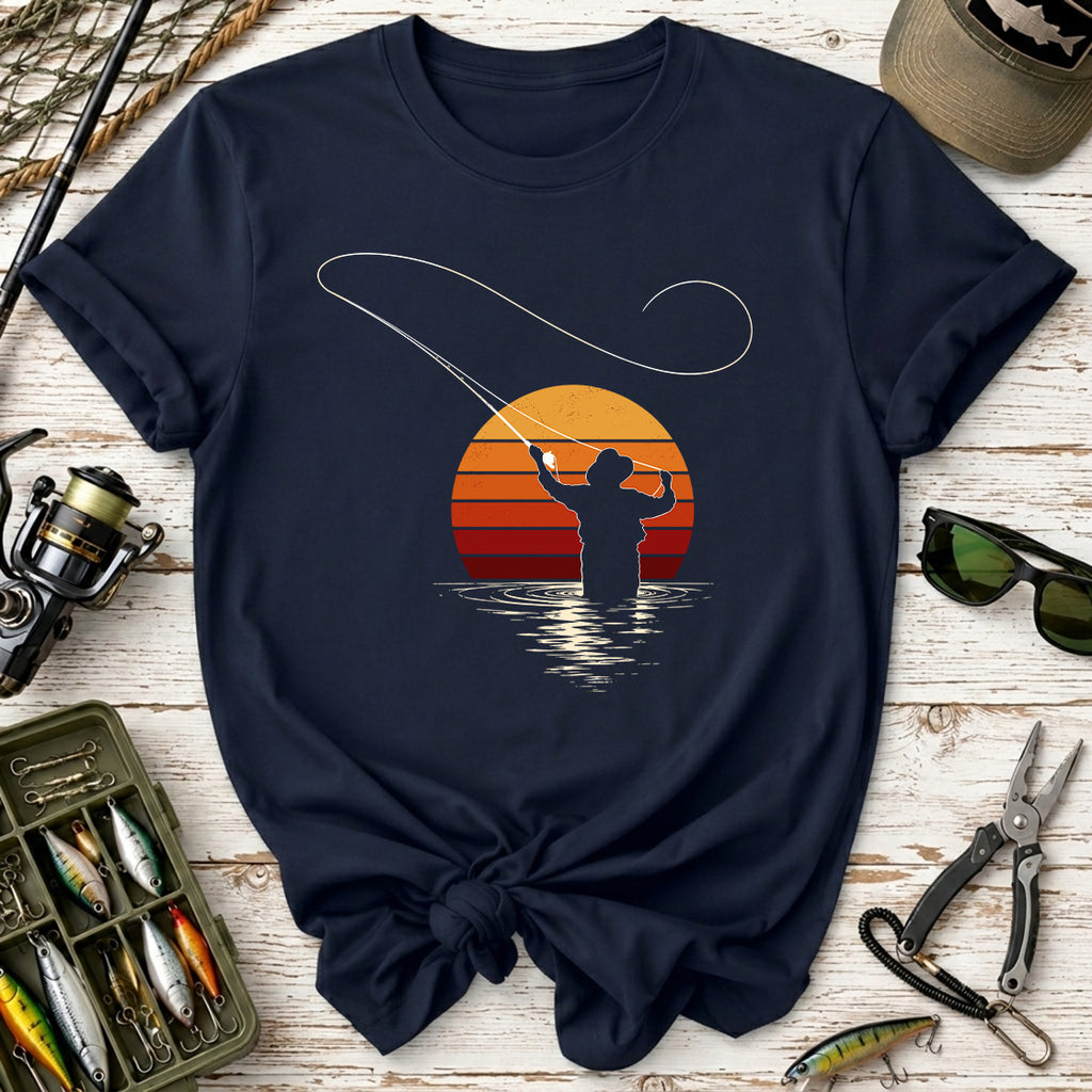 Fly Fishing Silhouette T-Shirt