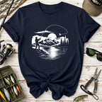 Fly Fishing Sunset T-Shirt